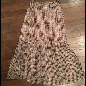 Long Boho Skirt Anthropologie